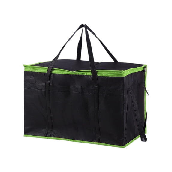 Extra Large Capacity Insulated Bag 77L - Portable Picnic Thermal Bag for Food Delivery, Waterproof Oxford Cloth, Keep Food Hot/Cold, Durable