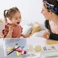 thumbnail image 1 of Extra Large Capacity Plastic Pencil Box Organizer | Stackable Clear Storage Container for Gel Pens, Markers, Erasers, Office Supplies | Snap-Lid Secure | Translucent | 1 Pack, 1 of 5