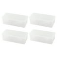 thumbnail image 1 of Extra Large Capacity Plastic Pencil Box Stackable Translucent Clear Pencil Box Office Supplies Storage Organizer Box For Gel Pens Erasers Tape Pens Pencils Mark, 1 of 8
