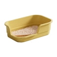 thumbnail image 1 of Extra Large Cat Litter with High Sides Semi Enclosed Pet Toilet for Cats and Dogs Indoor Litter Tray Design Durable Pet Supplies 42X28X12cm Home Decor, 1 of 4