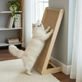 thumbnail image 1 of Extra Large Cat Scratcher, L-shaped Sisal Cat Scratching Pad, Solid Scratching Ramp, Vertical & Tilted Design, Sturdy Claw Post for Big Cats, 1 of 5