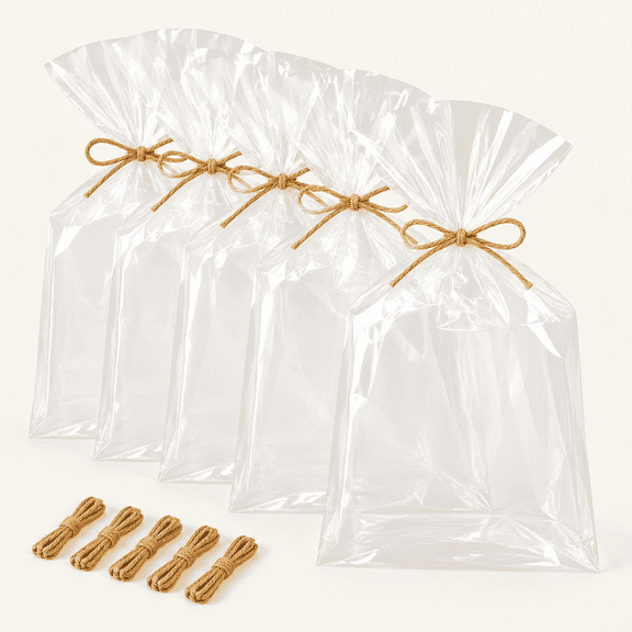 Extra Large Cellophane Wrap for Gift Baskets, 50x60 Inches