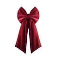 thumbnail image 1 of Extra Large Christmas Bow 35x18 Inches Giant Red Ribbon Bows for Christmas Tree Topper Decorations Wreath Wall Hanging Wedding Birthday Party Coquette Theme Home Decor, 1 of 6