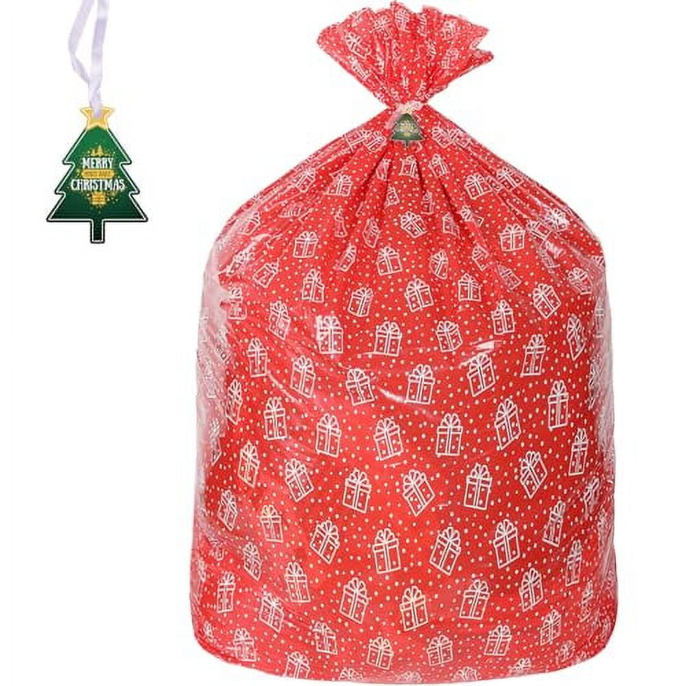 Extra Large Christmas Gift Bags 71 X59 Red Jumbo Bike Gift Bags for Oversized Giant Huge Xmas Presents Desk Table Furniture Plastic Storage Bag Bicycle Baby Shower Holiday Gift Wrapping Bags Walmart B...