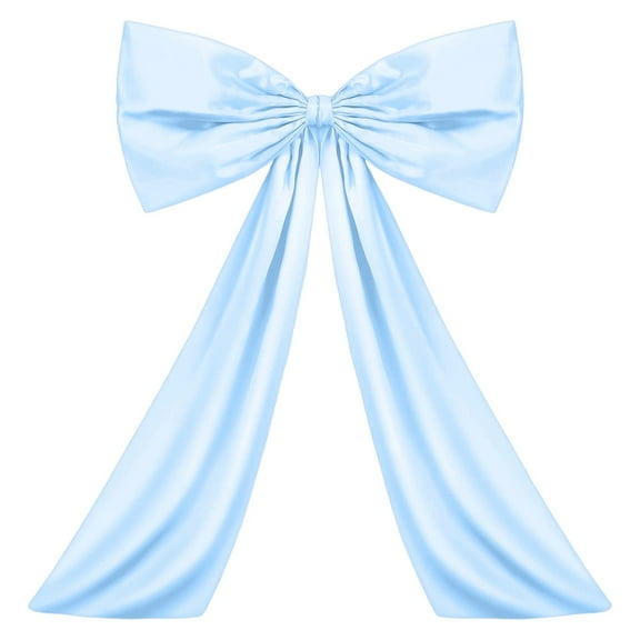 Extra Large Christmas Satin Bows, Christmas Tree Topper Bow, Christmas Bows DecorationsGiant Xmas Tree Toppers Bows for Home Christmas Wreath Wall Birthday Wedding Party, 23.62x39.37 inch