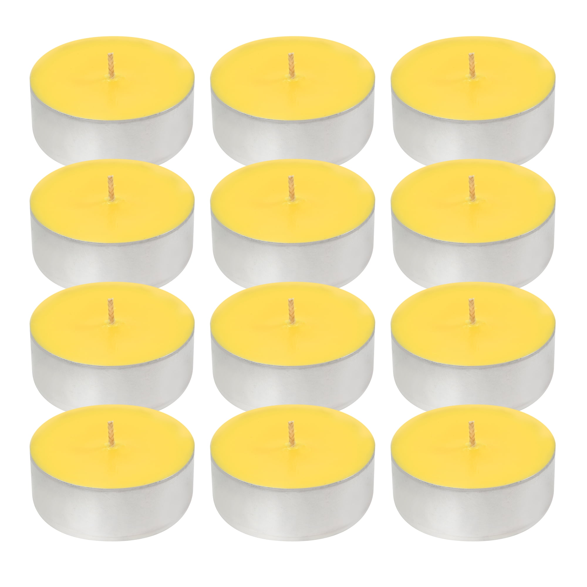 Extra Large Citronella Tea Light Candles (12)