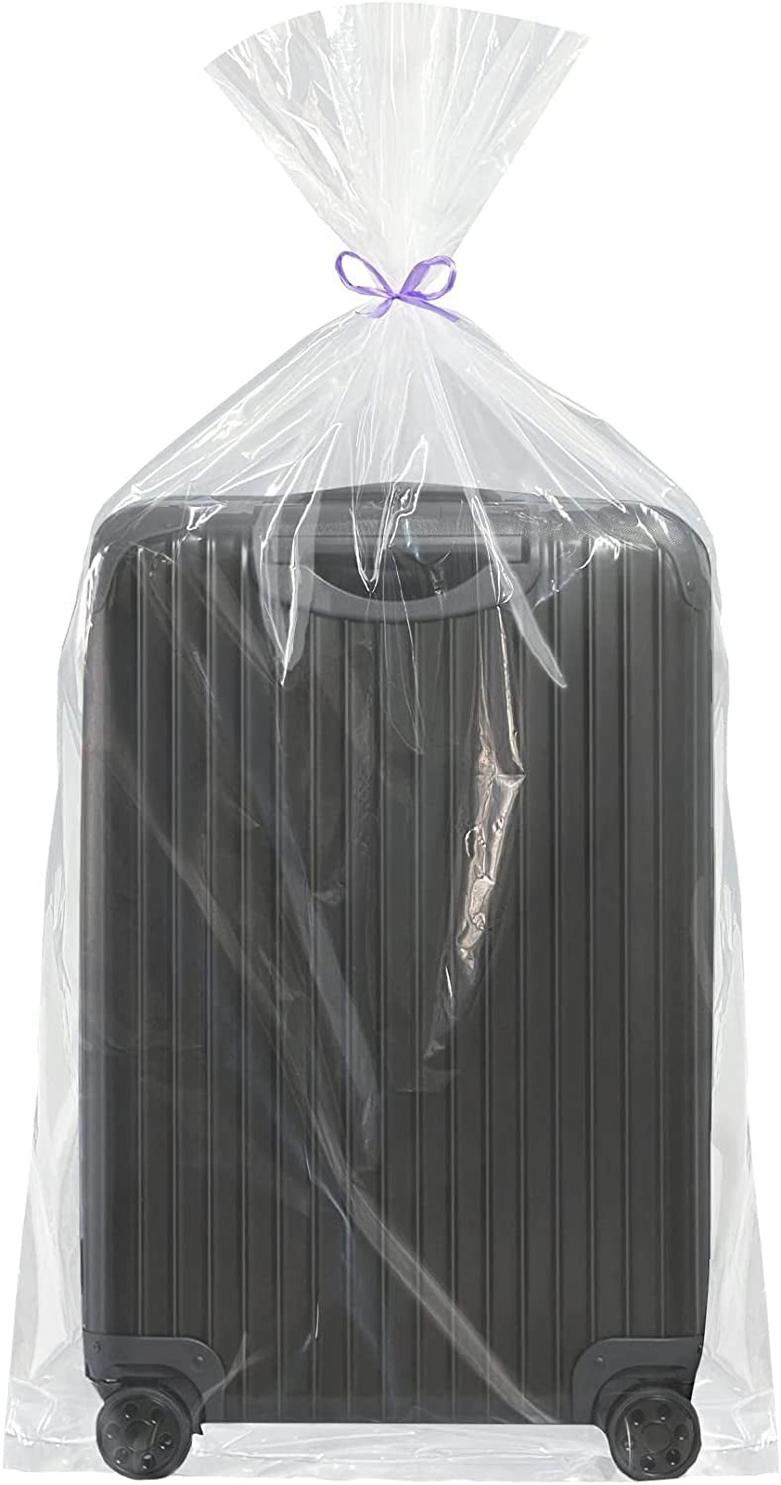 Extra Large Clear Plastic Storage Bags (5 Pack) 40x60 Inches Big