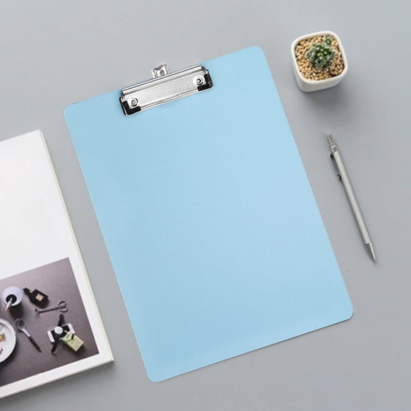 Extra Large Clipboard, 8.9 x 12.2 Inch Plastic Drawing Board, Horizontal Clip Board, Vertical Layout, A4 Letter Size, Suitable for Sketching, Drafting, Office Supplies