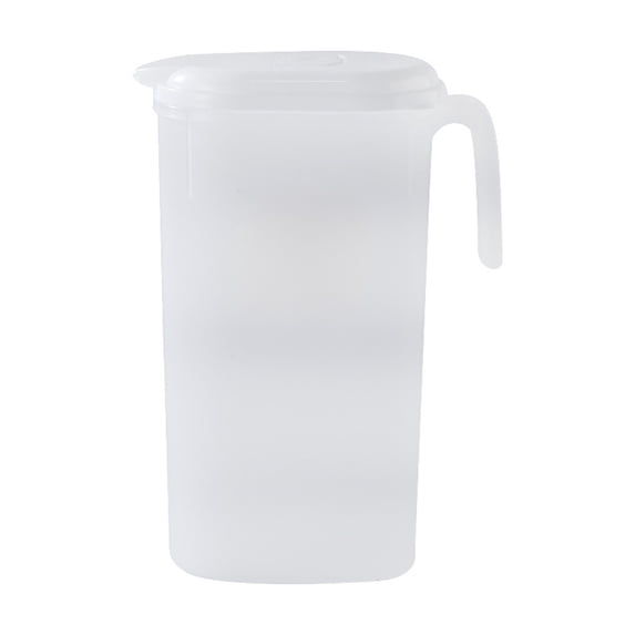 Extra Large Cold Water Pitcher 2500ml, Summer Heat Resistant Fruit Tea Cold Brew Pot, Portable Ice Water Cooler for Outdoor and Home - Model B