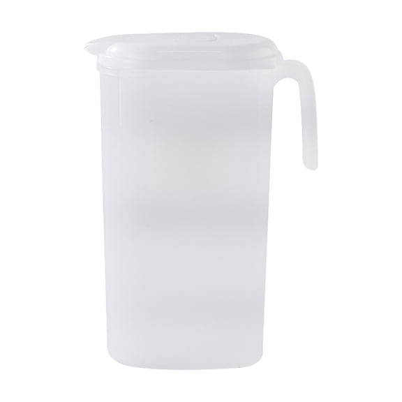 Extra Large Cold Water Pitcher 2500ml, Summer Heat Resistant Fruit Tea Cold Brew Pot, Portable Ice Water Cooler for Outdoor and Home - Model B
