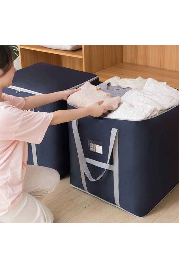 Extra Large Compression Packing Cubes for Travel, Space Saving Luggage Organizers with Double Zipper, Foldable Storage Bags for Suitcases, Carry On, Vacation, Moving, Closet & Under Bed Organization
