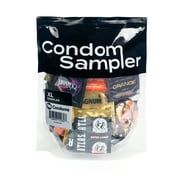 Extra Large Condom Sampler, Variety Pack, 96-Count