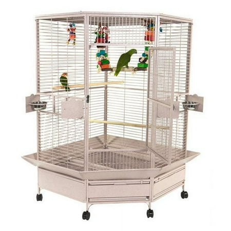 Extra - Large Corner Cage in Stainless Steel-Material:Stainless Steel