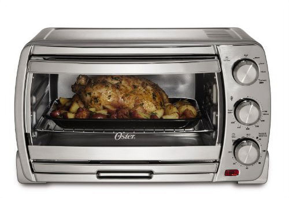 Oster Extra Large Countertop Convection Oven, 18.8 x 22 1/2 x 14.1,  Stainless Steel 