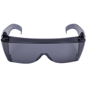 Extra Large Cover Ups – Fit Over Sunglasses For People Who Wear Prescription Glasses in the Sun - Black