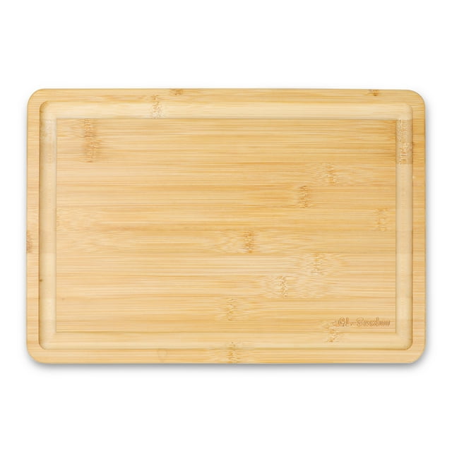 Extra Large Cutting Board, 17" Bamboo Cutting Boards for Kitchen with