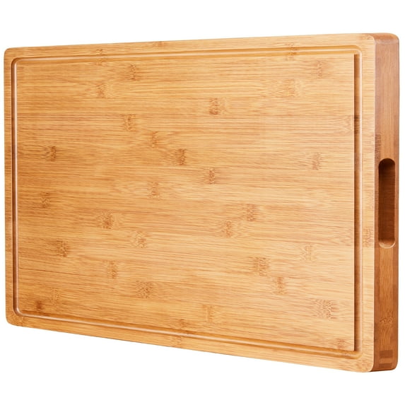 23 x 18 inch Countertop Wood Cutting Boards - 2XL Extra Large Chopping Boards for Kitchen