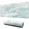 thumbnail image 1 of "Extra Large Desk Mouse Pad with Topographic Pattern - Non-Slip Rubber Base for Better Comfort and Style - Perfect Addition to Your Desk Decor", 1 of 7