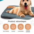 thumbnail image 1 of Extra Large Dog Bed with Removable Corduroy Cover for Medium Breeds Washable Winter Warmth Kennel Mat, 1 of 7