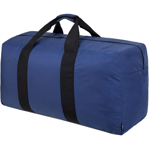 Extra Large Duffle Bag for Travel - 100L Duffel Bag for Men Gear Bag for Storage Foldable Weekender Bag for Overnight Camping-Blue100L