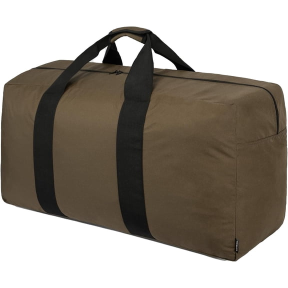 Extra Large Duffle Bag for Travel - 100L Duffel Bag for Men Gear Bag for Storage Foldable Weekender Bag for Overnight Camping-Khaki100L