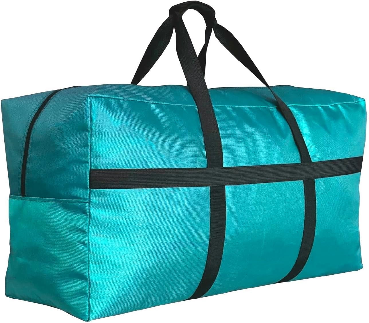 Extra Large Duffle Bag for Travel, Big Foldable Storage Bag - Turquoise ...