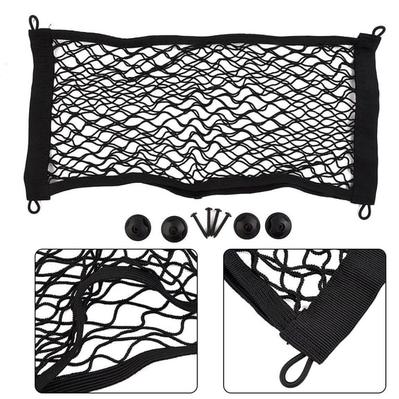 Extra Large Elastic Storage Net for Cargo Van Motorhome Caravan and Boat with Mesh for Secure Storage of Small Items