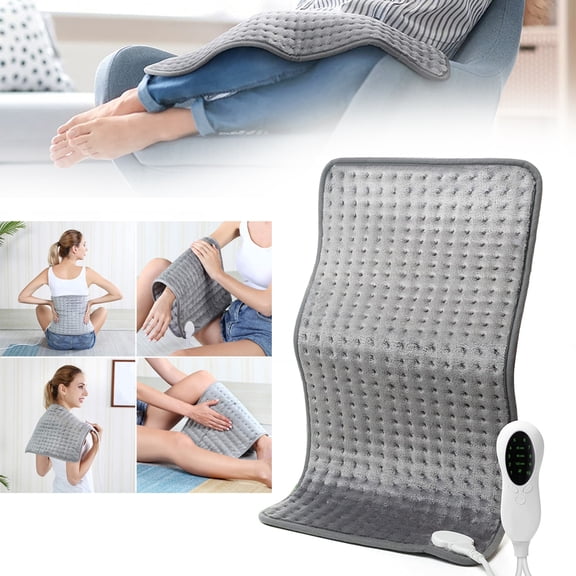 Extra Large Electric Heating Pad for Back Pain and Cramps Relief - Soft Heat Pad