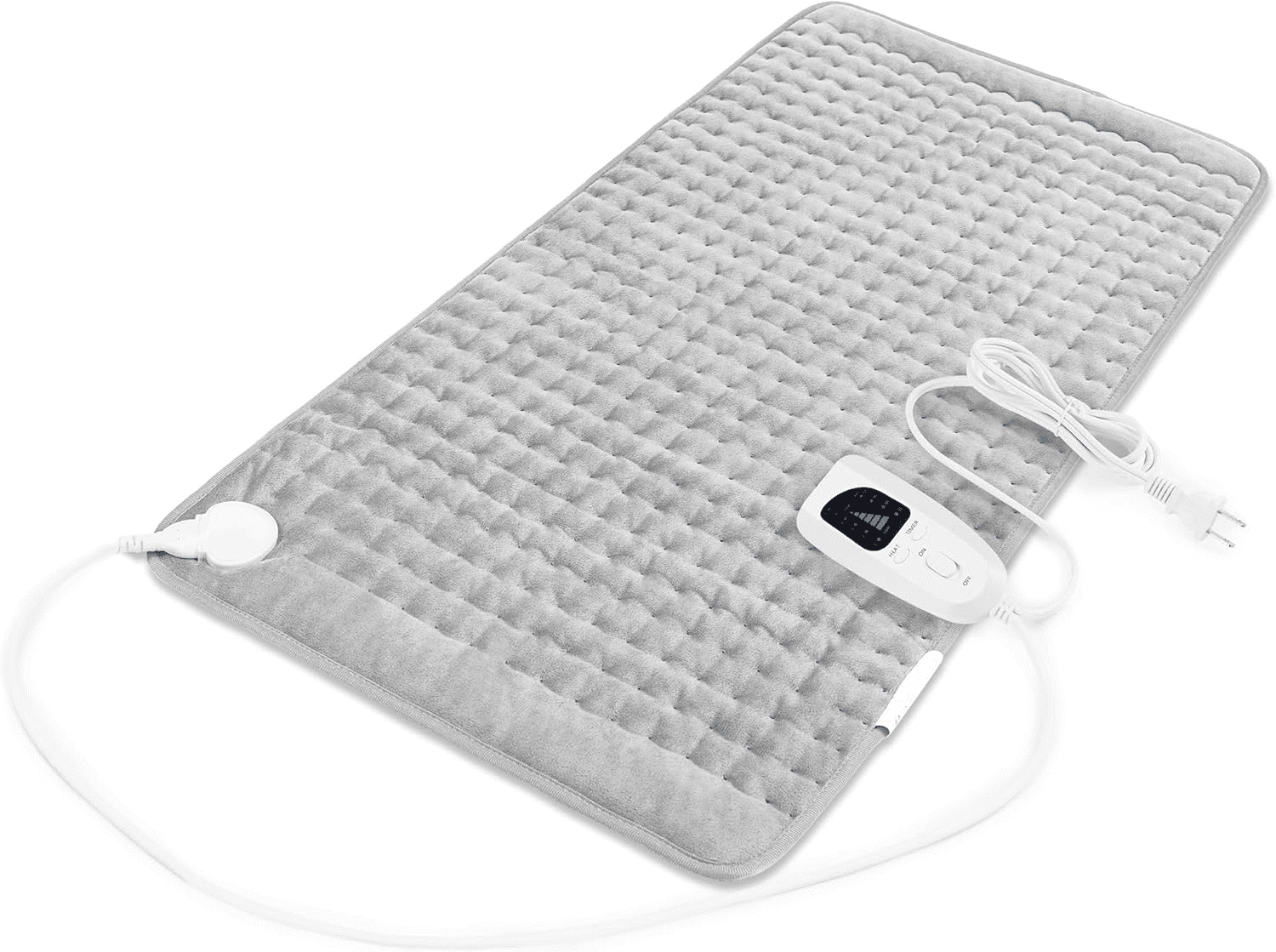 Electric Heating Pad for Back Pain & Cramps Relief, Electric Throw, Auto Shut Off, Machine Washable, Moist Heat Pad for Neck & Shoulder - Valentines Day Gifts for Her 33×17"