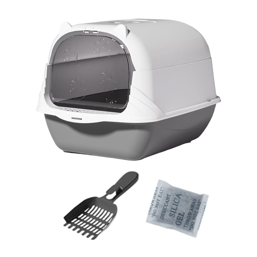 Extra Large Enclosed Litter Box with Filter and Removable Lid for Simple