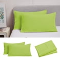 thumbnail image 1 of Extra Large Envelope Pillow Cases Pack of 2, 20x36 Inches Soft Brushed Microfiber Fabric, Shrinkage and Fade Resistant Covers in Assorted Colors, 1 of 6