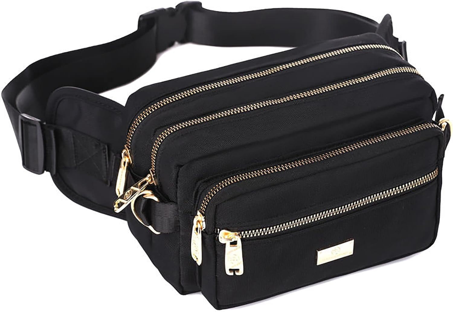 Extra Large Fashion Fanny Pack for Men Women, Waist Bag for Waterproof Hiking Running Biking Gym Outdoor Sports Travel Belt Bag