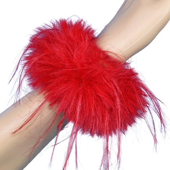 Extra Large Feathered Scrunchies For Women Lightweight Cuffs Comfortable Hair Accessories Stylish Design For Daily Use
