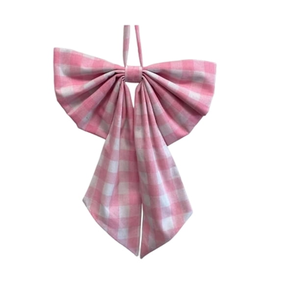 Extra Large Festive Bow with Flowing Ribbon for Door Hanging Ornament and Home Décor