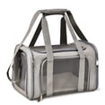 thumbnail image 1 of Extra Large Foldable Soft Sided Pet Backpack Carrier - for Dogs Cats, 25 Lbs Max Weight Capacity, Breathable Mesh, Adjustable Shoulder Straps, Portable Travel Pet Bag for Car Trips & Vet Visits, 1 of 12