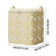 thumbnail image 1 of Extra Large Foldable Storage Bag – Heavy-Duty Non-Woven Organizer with Double Zipper & Reinforced Handle for Clothes, Quilts, Camping (80L-150L, 43-60cm) Beige, 1 of 2