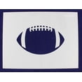 thumbnail image 1 of Extra Large Football Stencil 14 Mil Painting /Crafts/ Templates, 1 of 3