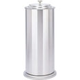 Extra Large Free Standing Toilet Paper Holder Stainless Steel Store