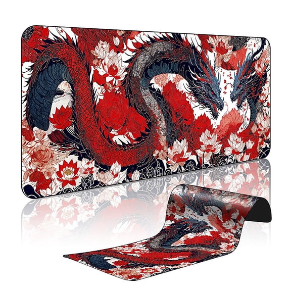 Extra Large Gaming Mouse Pad 31.5×15.7 Inch, Waterproof Non Slip Rubber Base Desk Keyboard Mat for Office & Gaming