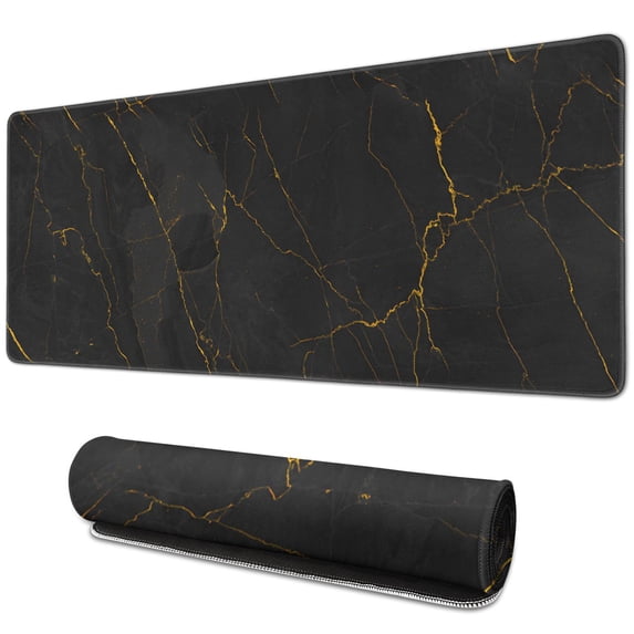 "Extra Large Gaming Mouse Pad (31.5x11.8 Inch): Ultimate Stability for Optimal Gaming, Office & Home Use | Premium Stitched Edges, Desk Pad | Vibrant Mountain Design"