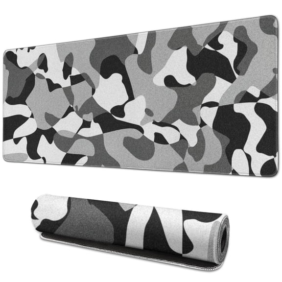 Extra Large Gaming Mouse Pad with Non-Slip Base & Stitched Edges