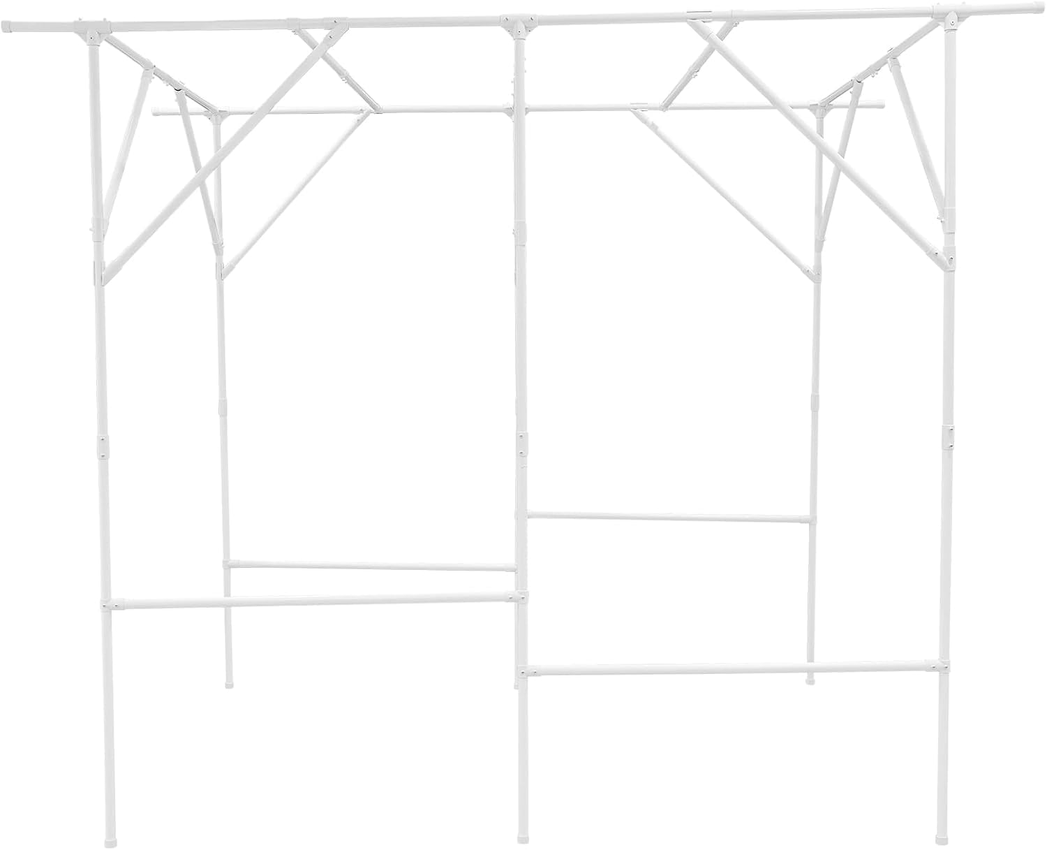 Extra Large Garden Arch Trellis, Metal Arbor Pergola, Grape Vine ...