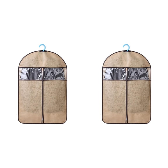 Extra Large Garment Bag 50.39x23.62 Inches - Zippered Suit Cover with Dust Protection, Hanging Clothes Storage for Dresses, Coats & Shirts, Space-Saving Wardrobe Solution