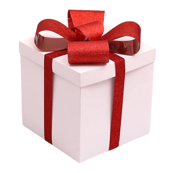 Extra Large Gift Box White Gift Boxes with Lid for Large Gifts for Birthday Surprise, Special Occasions, Christmas Celebrations Happy Day!