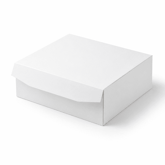 Extra Large Glossy White Gift Box with Lid, 16.5x13x5.3 Inch, Pack of 1