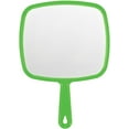thumbnail image 1 of Extra Large Handheld Mirror，Hand Salon Mirror with Handle for Barbers, Hairdressing (Green，12.4" Lx 9" W), 1 of 15