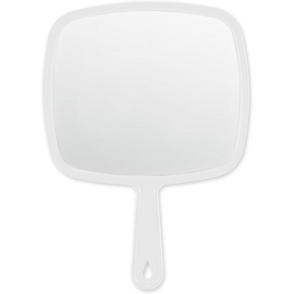 Extra Large Handheld Mirror,Hand Salon Mirror with Handle for Barbers, Hairdressing