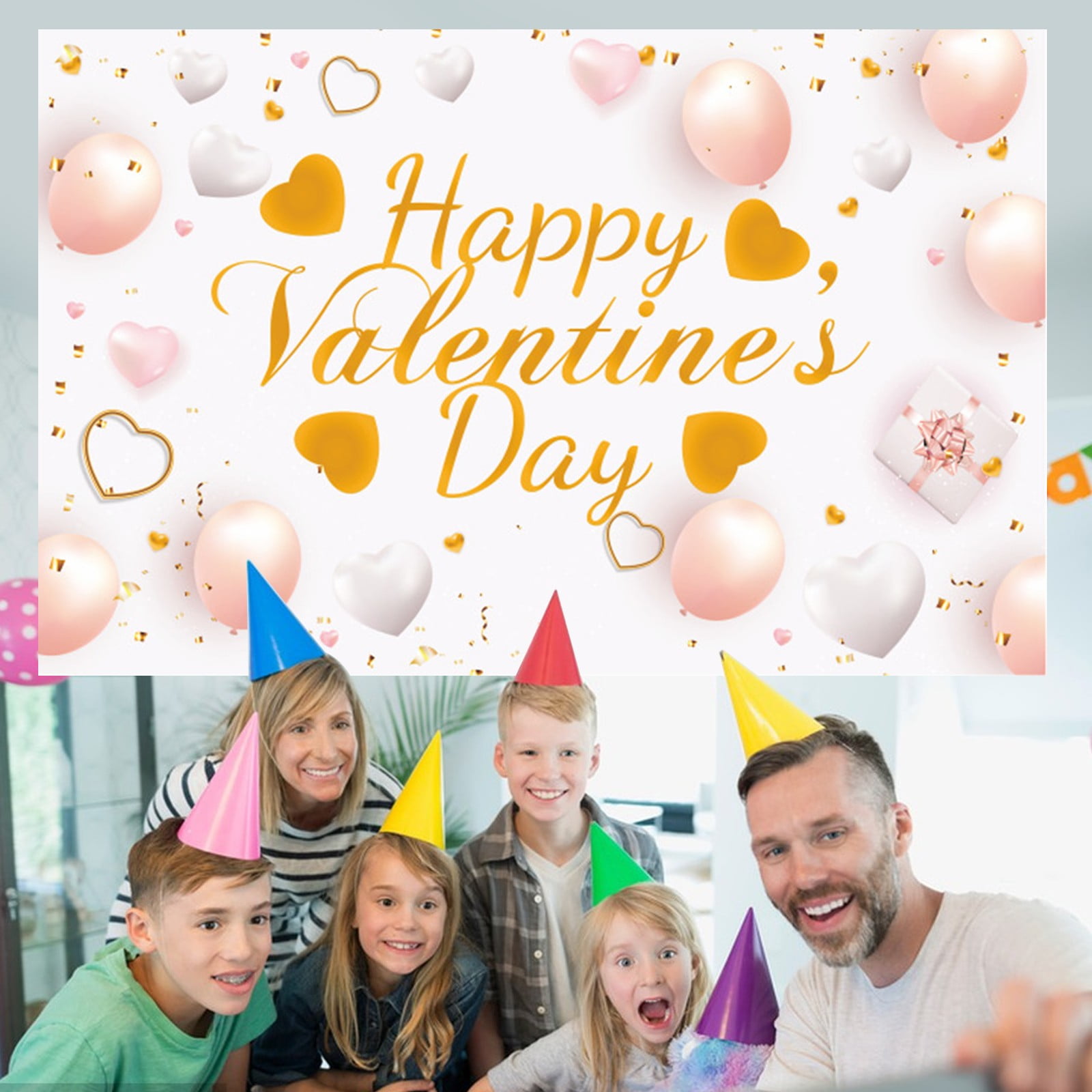 Happy Doctors Day Backdrop Banner - 70x45 Inch Appreciation Banner Decor, Medical Theme Party Background For National Doctors Day - View #3