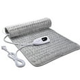thumbnail image 1 of Extra Large Heating Pad for Back Shoulder Neck and Knee with 6 Fast Heating Settings Moist and Dry Heat Options Auto Shut Off and Machine Washable Design, 1 of 5