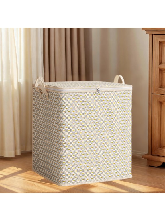 Extra Large Heavy Duty Moving Bags with Lids, 150L Reusable Storage Containers for Clothes, Wardrobe Organization and Stackable Home Storage, 1 Pack